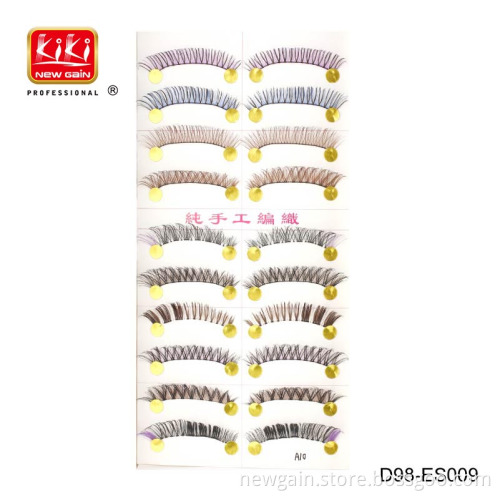 Synthetic Eyelashes Strip.Eyelashes beauty product.eyelash art D98-ES009